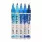 Preview: Talens • Ecoline set von 5 Brush Pens blau