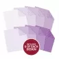 Preview: Colour Families Spots & Stripes Paper Pad - Purple, Hunkydory