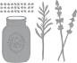 Preview: Spellbinders, Mason Jar and Lavender
