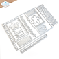 Preview: Elizabeth Craft Designs, Journal Elements Torn Dies