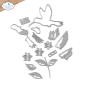 Preview: Elisabeth Craft Designs, Sunny Days Die Layered Hummingbird