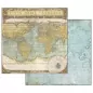 Mobile Preview: Stamperia, Scrapbook Block Around the World 12x12 Inch Paper Pack