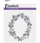 Preview: Studiolight 3D Embossing Folder Wreath of leaves Essentials nr.04