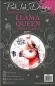 Preview: Stempel Llama Queen, Pink Ink Design
