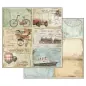 Preview: Stamperia, Scrapbook Block Around the World 12x12 Inch Paper Pack