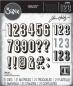 Preview: Sizzix, Tim Holtz Thinlits Die Set Alphanumeric Shadow Numbers