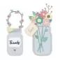 Preview: Sizzix • Thinlits die set Jar of flowers