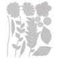 Preview: Sizzix, Thinlits Die by Lisa Jones Wild Blooms #1