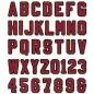 Preview: Sizzix • Thinlits die set Alphanumeric varsity