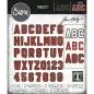 Preview: Sizzix • Thinlits die set Alphanumeric varsity