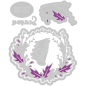 Preview: Sizzix, Thinlits Stanzschablonen Detailed Wreath