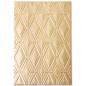 Preview: Sizzix, 3D Textured Impressions Rhombus Line Pattern