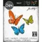 Mobile Preview: Sizzix • Thinlits Die Set Brushstroke Butterflies