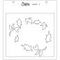 Preview: Sizzix, Layered Stencils by Lisa Jones Holly Wreath