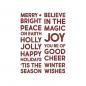 Preview: Sizzix • Thinlits Die Set Bold Text Christmas