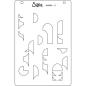 Preview: Sizzix, Layered Stencils by Stacey Park Cosmopolitan, Around the Block