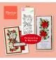 Mobile Preview: Marianne D - Art stamps Poinsettia
