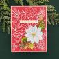 Preview: Spellbinders, Christmas Florals Die and Stencil Bundle