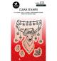 Preview: Studiolight • Stamp Christmas deer By Laurens nr.487