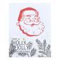 Preview: Spellbinders, Holly Jolly Santa Press Plate & Die Set