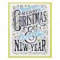 Preview: Spellbinders, Merry Christmas & Happy New Year Press Plate