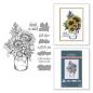 Preview: Spellbinders, BetterPress Sunflower Bouquet Press Plate & Die Set