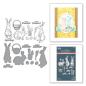 Preview: Spellbinders, BetterPress Spring Bunnies Press Plate & Die Set