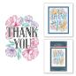 Preview: Spellbinders, BetterPress Thank You Blooms Registration Press Plates