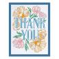 Preview: Spellbinders, BetterPress Thank You Blooms Registration Press Plates