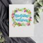 Preview: Creative Expressions, Sue Wilson Craft Die Mini Shadowed Sentiments Birthday Wishes