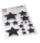 Mobile Preview: Marianne Design • Stamp Colorful Silhouette - Basic Stars