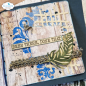 Preview: Elizabeth Craft Designs, Journal Elements Script From the Past Stamp Set