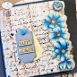 Preview: Elizabeth Craft Designs, Journal Elements Stitched Borders Stamp and Die Set