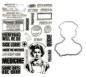Preview: Elisabeth Craft Designs, Favorite Humans Stamp & Dies Florence