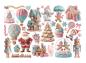 Preview: Stamperia, Candy Christmas Ephemera