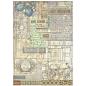 Preview: Stamperia, Art of Travelling A4 Rice Paper Selection