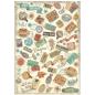 Preview: Stamperia, Art of Travelling A4 Rice Paper Selection