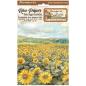 Mobile Preview: Stamperia, Sunflower Art A6 Rice Paper Backgrounds