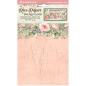 Preview: Stamperia, House of Roses A6 Rice Paper Backgrounds
