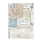 Preview: Stamperia, Silent Sea A6 Rice Paper Backgrounds