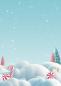 Preview: Stamperia, Candy Christmas A6 Rice Paper Backgrounds