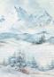 Preview: Stamperia, The Owl's House A6 Rice Paper Backgrounds