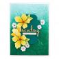 Mobile Preview: Spellbinder, Four Petal Floral 3D Embossing Folder
