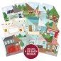 Preview: Happy Town 6"x6" Paper Pad, Hunkydory