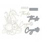 Preview: Spellbinders, Seahorse Floral Glimmer Hot Foil Plate & Die Set