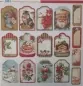 Preview: Doppelseitiger Scrapbook Bogen Christmas Vintage, Stamperia