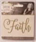Preview: Sara Signature Rustic Wedding Metal Die - Faith, Crafters Companion