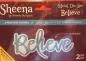 Preview: Sheena Douglass Christmas Sentiment Metal Die - Believe , Crafters Companion