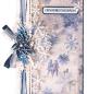 Preview: Studiolight • Acetate Sheets White & blue Vintage Christmas nr.04
