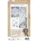 Preview: Studiolight • Mask Snowflake ATC backgrounds Vintage Christmas nr.240